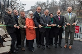 WCS Joins NYC Parks, Bronx River Alliance, and Bronx BP Diaz to Celebrate Oppening of Fish Passage on Bronx River 